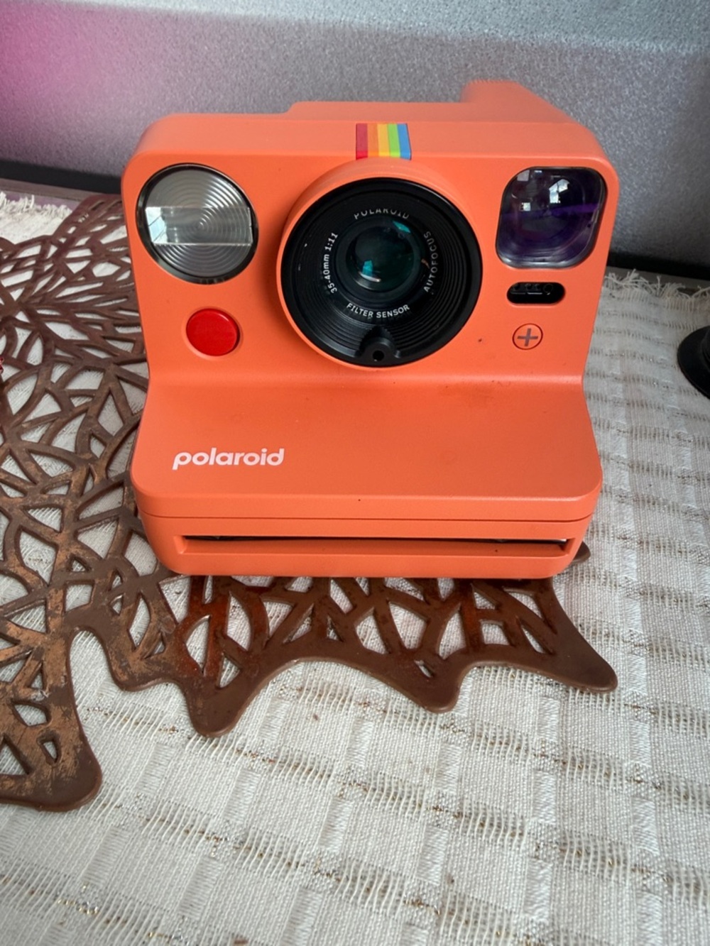 Polaroid - Now+ Instant Camera Generation 3 - Coral